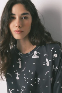 Women'secret Pijama largo 100% algod&oacute;n El Principito^Mujer Pijamas