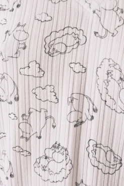 Women'secret Pijama largo canal&eacute; soft estampado Moomin^Mujer Pijamas