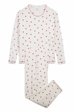 Women'secret Pijama largo estampado Mickey Cherry^Mujer Pijamas