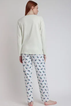Admas Pijama largo Stitch para mujer^Mujer Pijamas