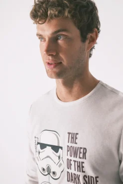 Women'secret Pijama largo hombre polar Star Wars^Hombre Pijamas