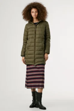 Pepe Jeans Plumífero Largo Acolchado^Mujer Abrigos