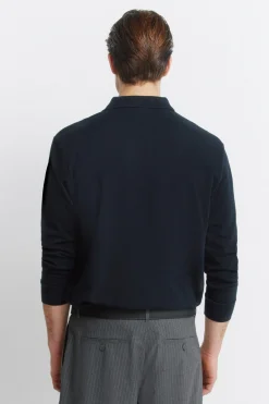 Springfield Polo b&aacute;sico manga larga regular fit^Hombre Polos