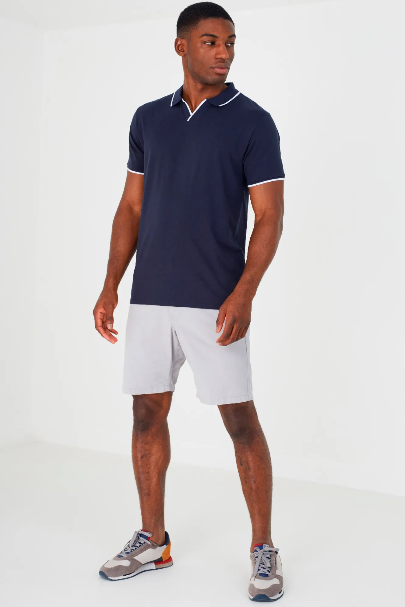 Brave Soul Polo con color en contraste^Hombre Polos