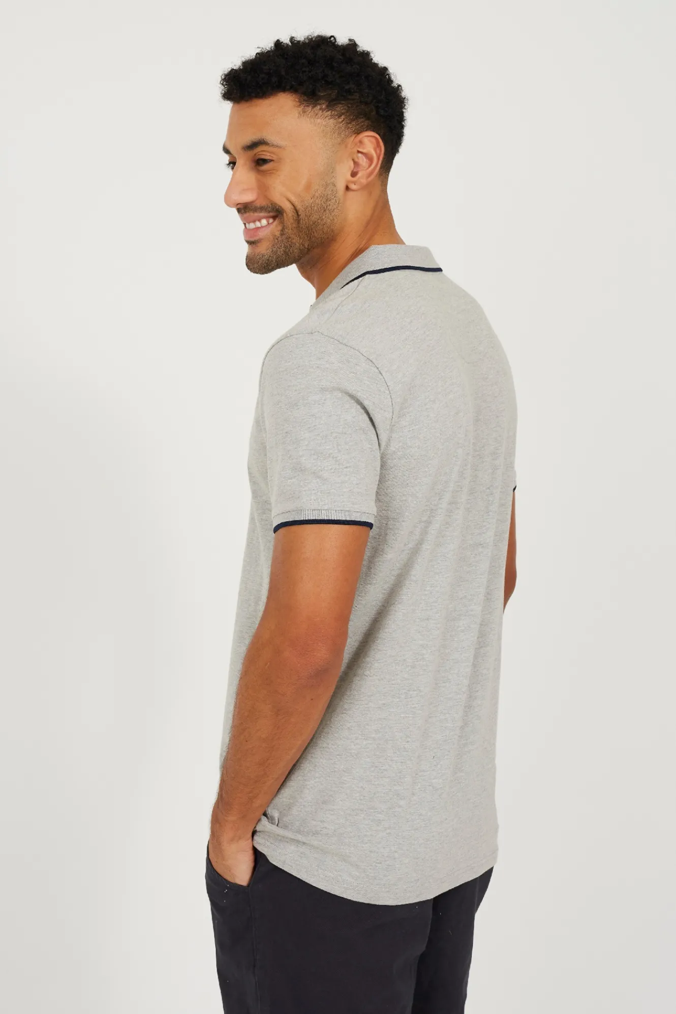 Brave Soul Polo con color en contraste^Hombre Polos