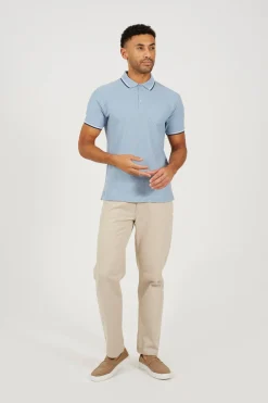 Brave Soul Polo de manga corta con bolsillo^Hombre Polos