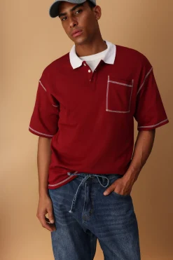 Trendyol Polo de manga corta con bolsillo^Hombre Polos