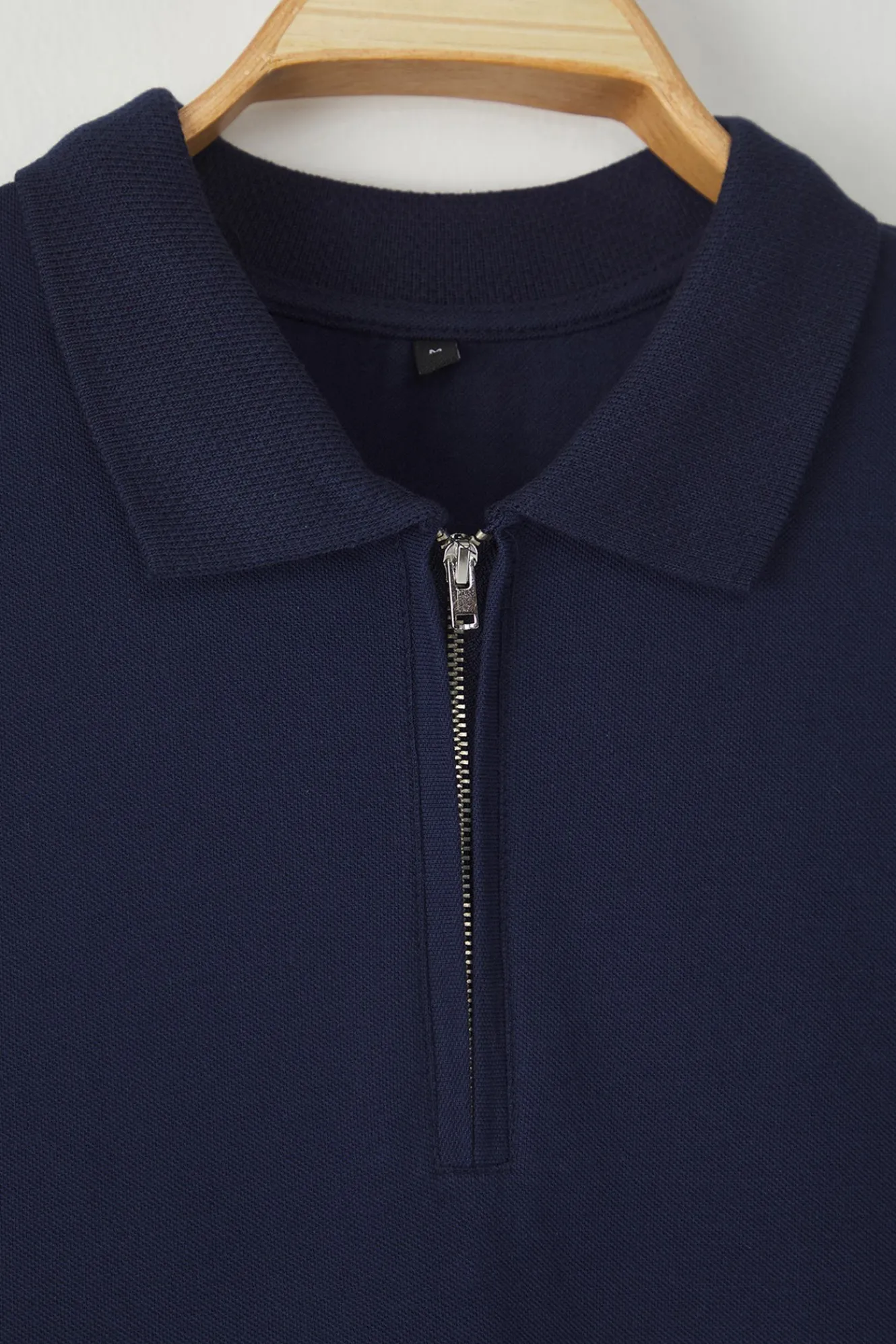 Trendyol Polo de manga corta y cremallera^Hombre Polos