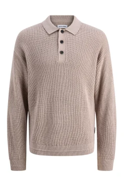 Jack & Jones Polo de punto con cuello abotonado^Hombre Polos