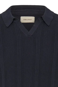 Blend Polo de punto con cuello pico^Hombre Polos