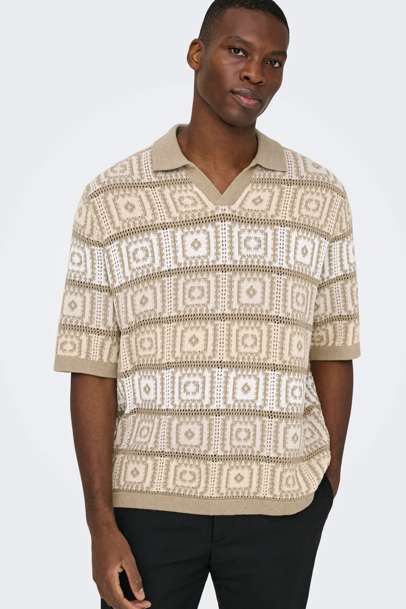 Only & Sons Polo de punto manga corta^Hombre Polos