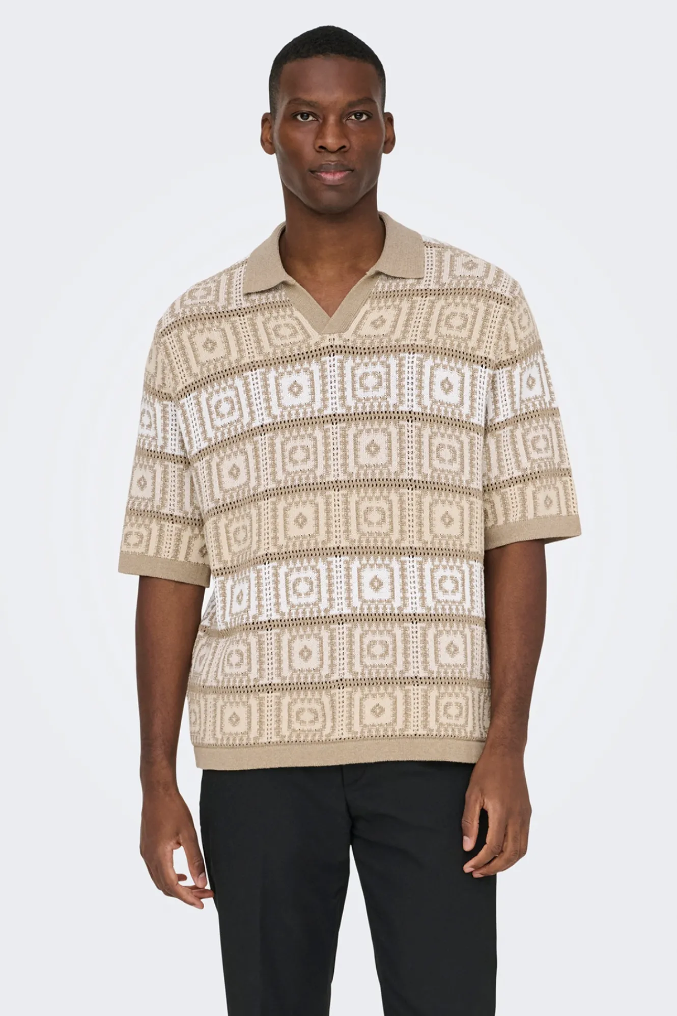 Only & Sons Polo de punto manga corta^Hombre Polos