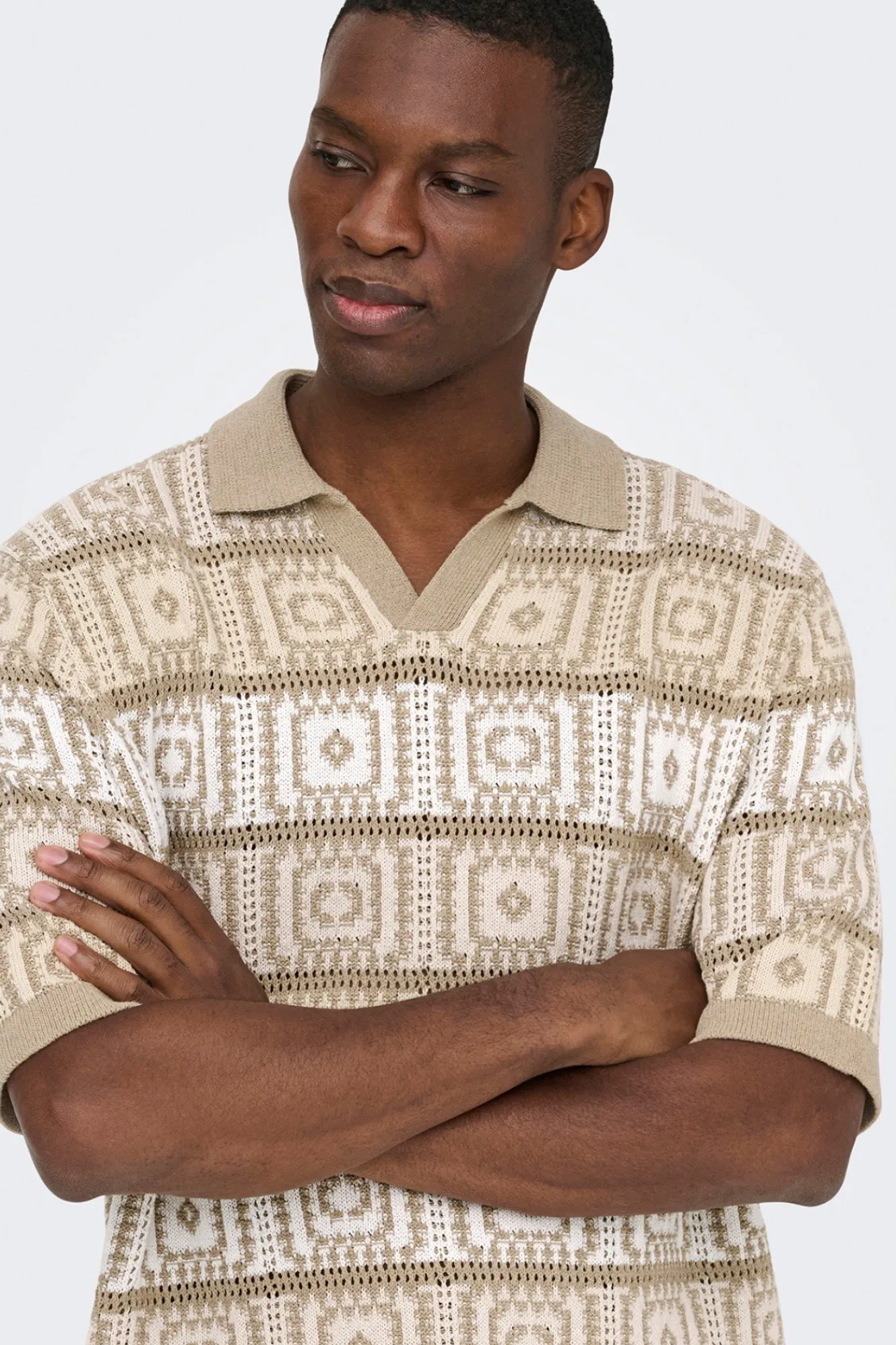 Only & Sons Polo de punto manga corta^Hombre Polos