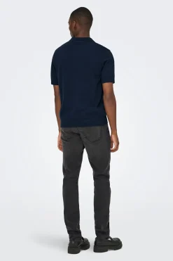 Only & Sons Polo de punto manga corta^Hombre Polos
