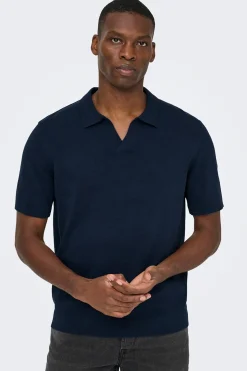 Only & Sons Polo de punto manga corta^Hombre Polos