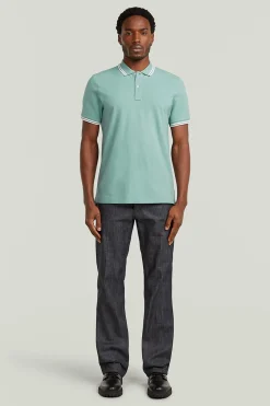 G-STAR Polo Dunda manga corta y corte ajustado^Hombre Polos