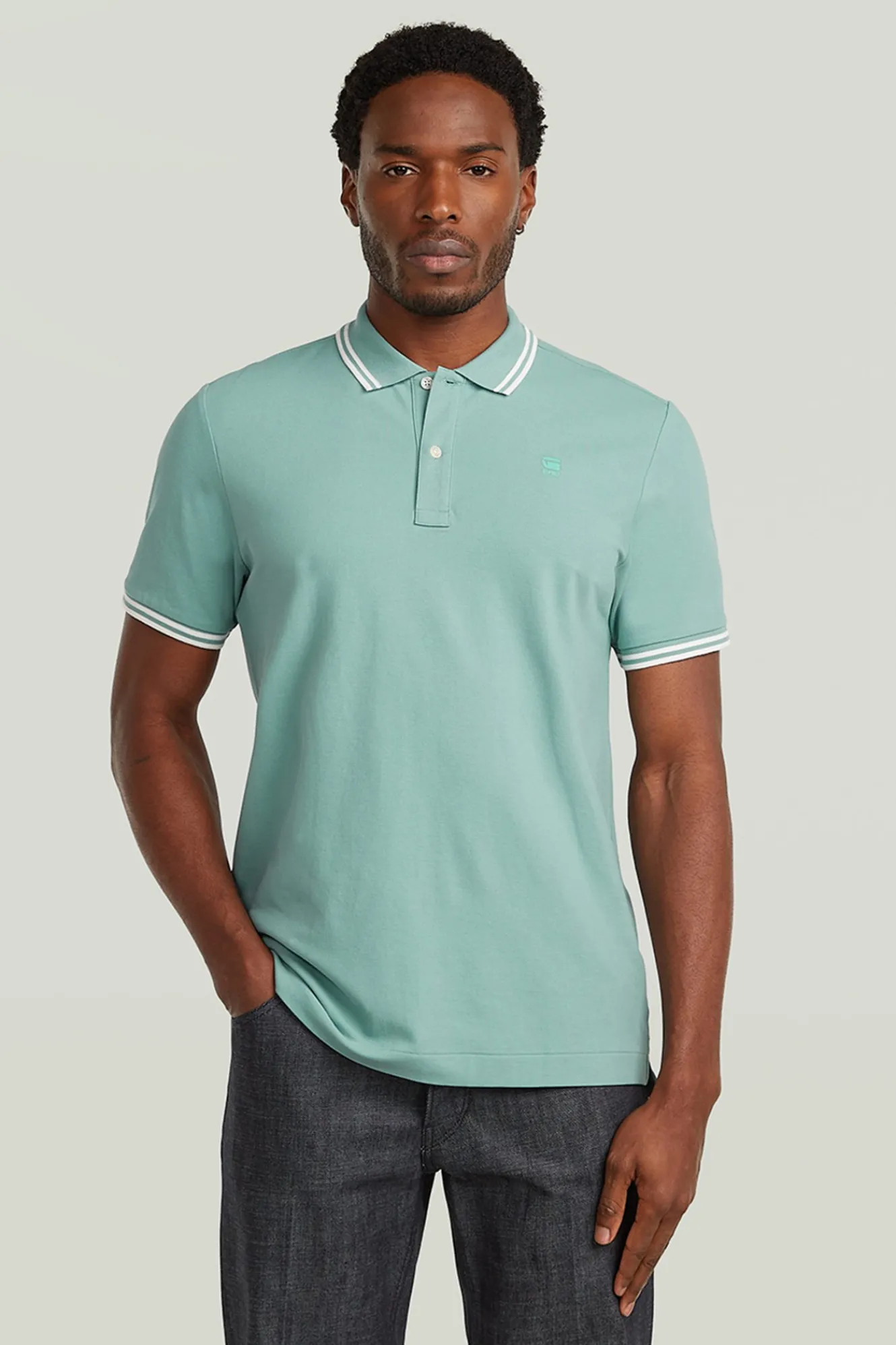 G-STAR Polo Dunda manga corta y corte ajustado^Hombre Polos