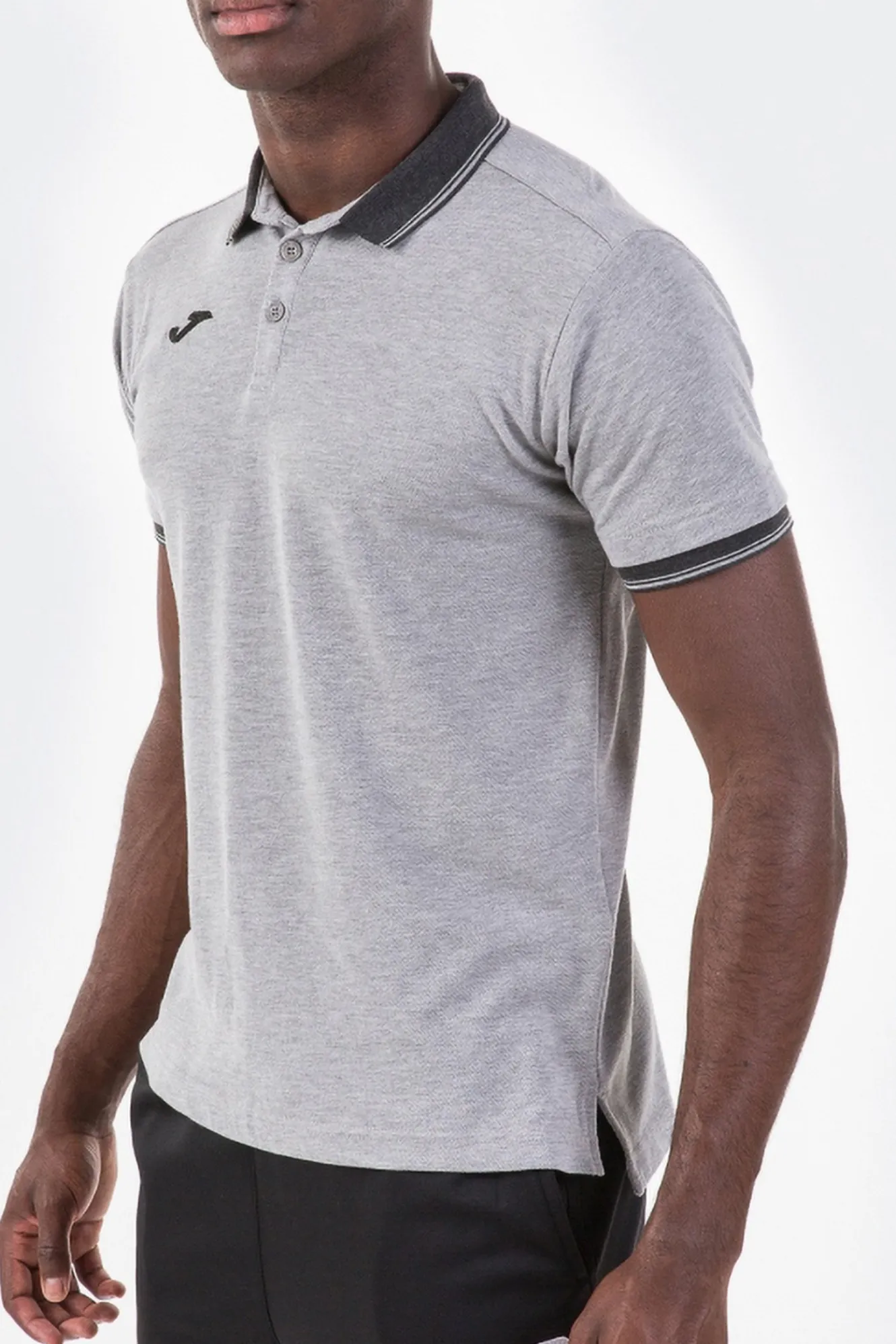 Joma Polo manga corta Bali II gris^Hombre Polos|Deporte