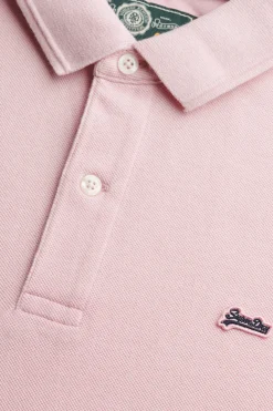 Superdry Polo manga corta piqu&eacute; b&aacute;sico^Hombre Polos