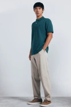 Springfield Polo piqu&eacute; b&aacute;sico regular fit^Hombre Polos