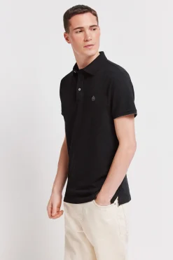 Springfield Polo piqu&eacute; contraste pu&ntilde;o slim fit^Hombre Polos
