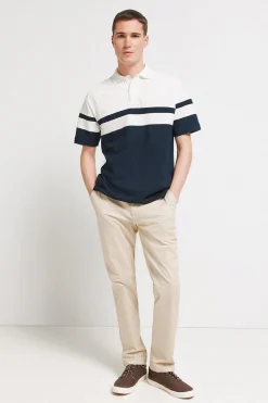 Springfield Polo piqu&eacute; cortes regular fit^Hombre Polos