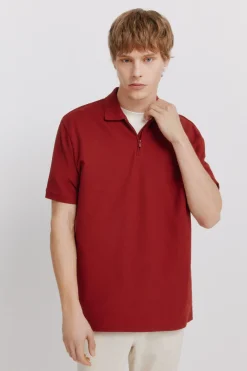 Springfield Polo piqu&eacute; cremallera regular fit^Hombre Polos