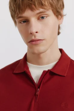 Springfield Polo piqu&eacute; cremallera regular fit^Hombre Polos