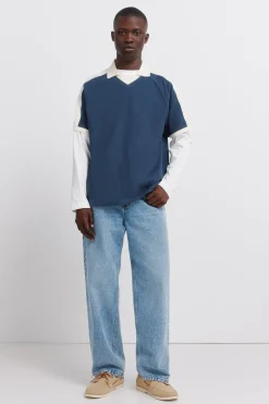 Springfield Polo piqu&eacute; deportivo contraste regular fit^Hombre Polos