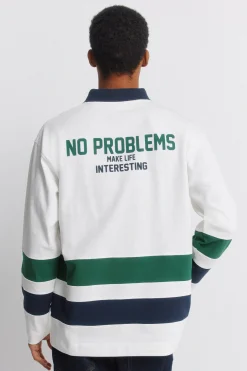 Springfield Polo piqu&eacute; mangas bloques contraste regular fit^Hombre Polos