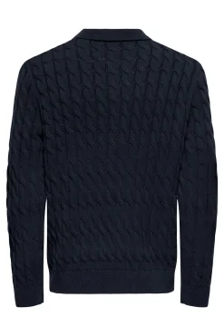 Only & Sons Polo punto manga larga^Hombre Polos