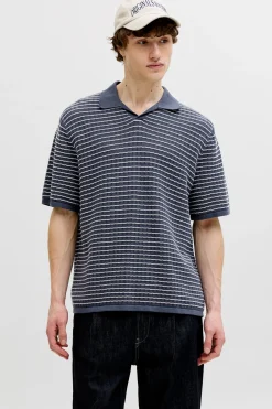 Jack & Jones Polo punto relaxed fit algod&oacute;n^Hombre Polos