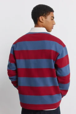 Springfield Polo rugby manga larga rayas^Hombre Polos