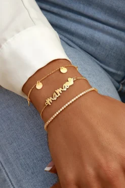 Singularu Pulsera Mam&aacute; Heart Oro^Mujer Bisutería
