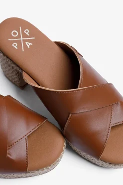 Popa Sandalia cu&ntilde;a tac&oacute;n se&ntilde;ora Melibea Piel^Mujer Sandalias