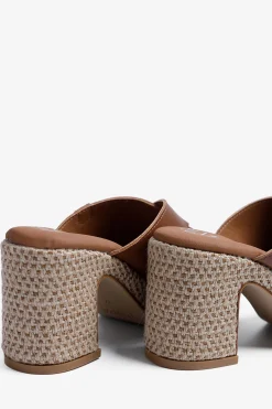 Popa Sandalia cu&ntilde;a tac&oacute;n se&ntilde;ora Melibea Piel^Mujer Sandalias