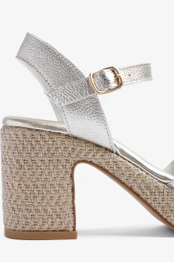 Popa Sandalia cu&ntilde;a tac&oacute;n se&ntilde;ora Daira Laminado^Mujer Sandalias