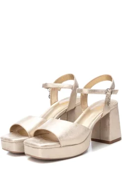 XTI sandalia de mujer antelina^Mujer Sandalias