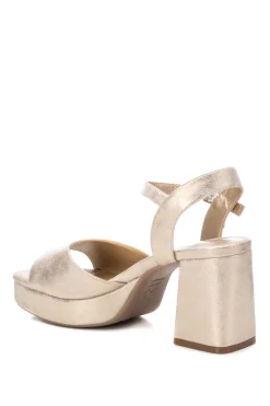 XTI sandalia de mujer antelina^Mujer Sandalias