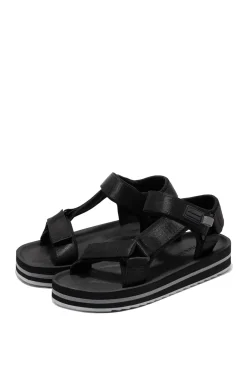 D.Franklin Sandalia Forest Hihg Strips^Mujer Sandalias