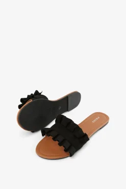 Pieces Sandalia plana tipo pala^Mujer Sandalias