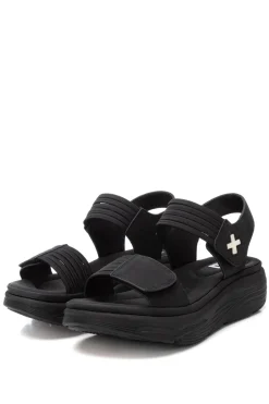 XTI Sandalia tiras el&aacute;sticas velcro^Mujer Sandalias