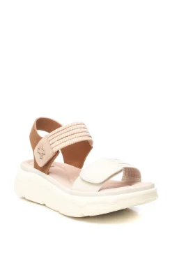 XTI Sandalia tiras el&aacute;sticas velcro^Mujer Sandalias