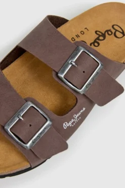 Pepe Jeans Sandalias Con Doble Hebilla^Hombre Sandalias