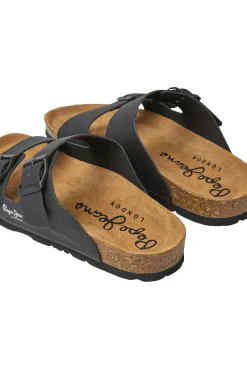 Pepe Jeans Sandalias Con Doble Hebilla^Mujer Sandalias