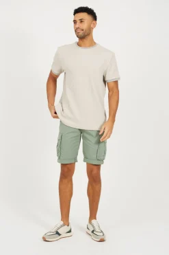 Brave Soul Short cargo con siete bolsillos^Hombre Bermudas|Pantalones