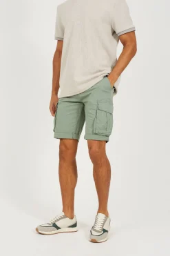 Brave Soul Short cargo con siete bolsillos^Hombre Bermudas|Pantalones