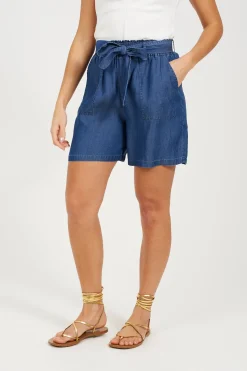 Brave Soul Short con cintur&oacute;n^Mujer Pantalones