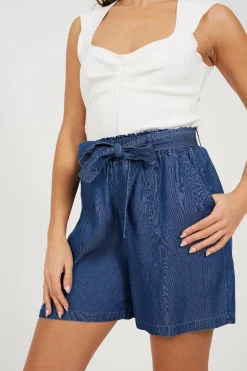 Brave Soul Short con cintur&oacute;n^Mujer Pantalones