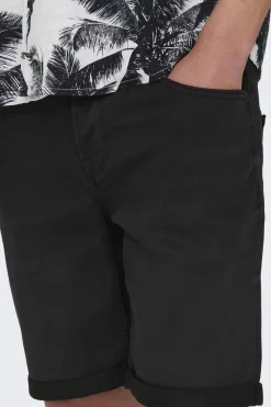 Only & Sons Short denim de hombre regular fit.^Hombre Bermudas|Pantalones